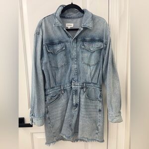 PISTOLA Nina dress denim dress long sleeve